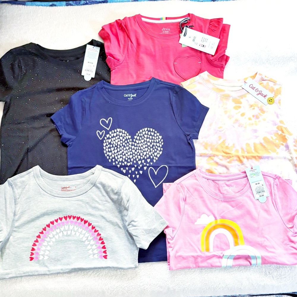 Joules and Cat & Jack Kids' T-Shirt Bundle